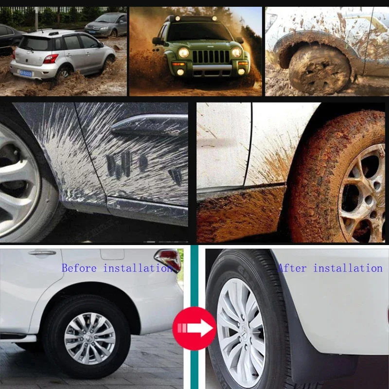Car Mud Flaps for Ford Focus Active MK4 2019 2020 2021 2022 2023 Mudflap Splash Guard Fender Mudguards Auto Styling Accessories