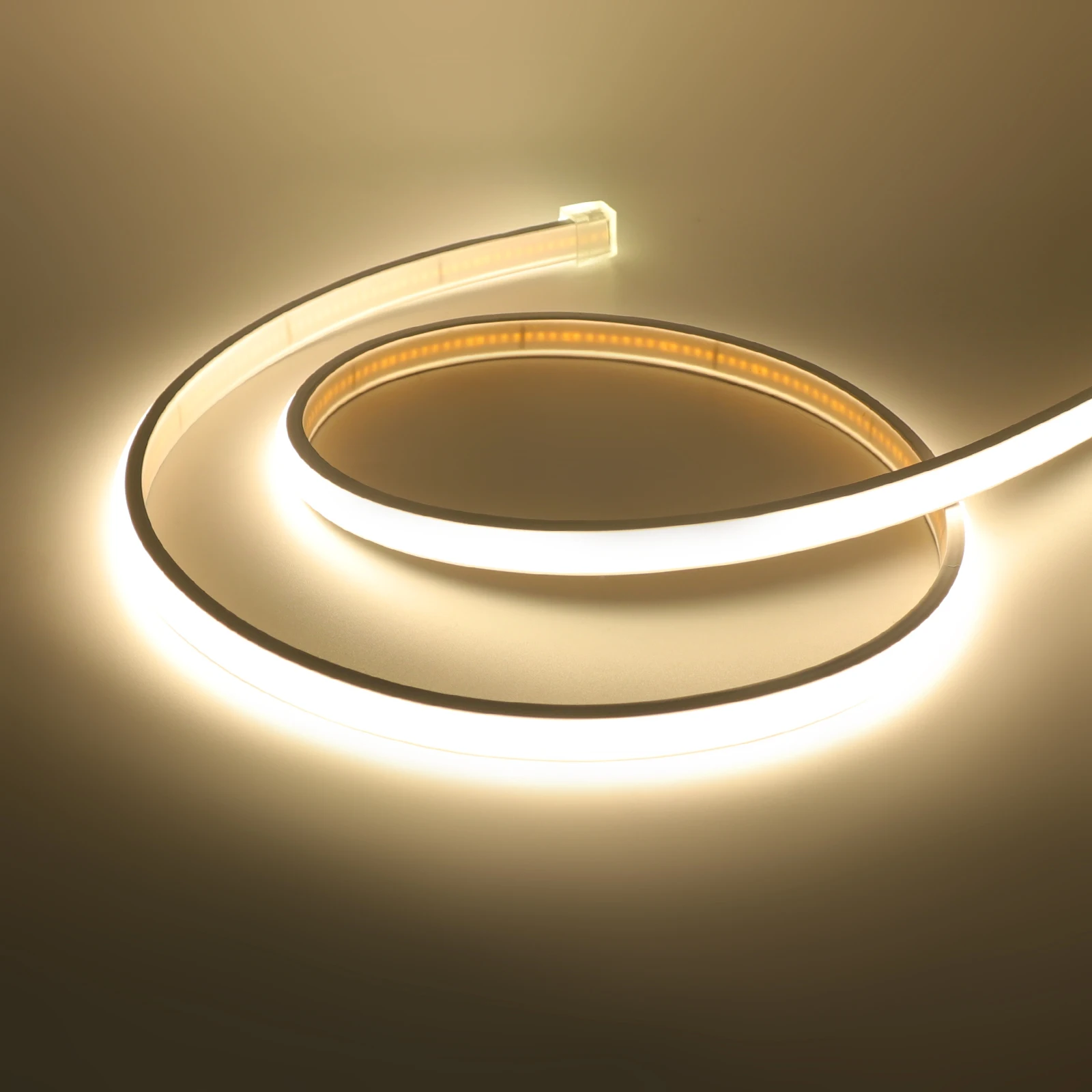 DC12V 24V COB NEON LED Strip Lights 10M 320LEDs/M Adhesive Tape Night Lamp IP67 11mm Ultra Bright RA90 Linear 3000K 4000K 6000K