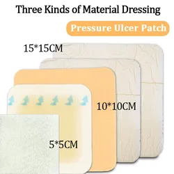 Alginate Wound Hydrocolloid Dressing Polyurethane Foam Dressing Highly Absorbent Medical Sterile Wound Ulcer Healing Patch