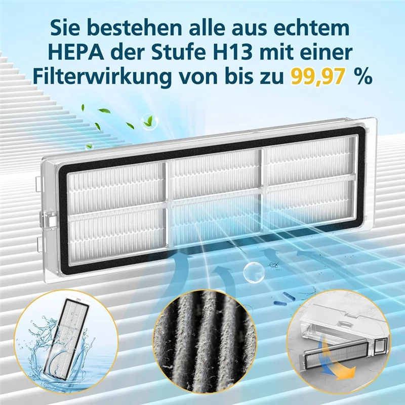 

A005-Accessories For Xiaomi X20+ / X10+ Robot Vacuum Cleaners, Replacement Parts