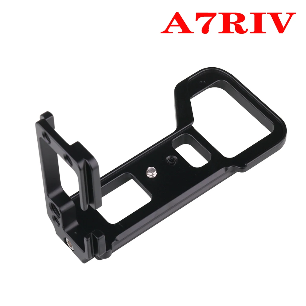 NEW Quick Release L Plate Holder Hand Grip Tripod Bracket for Sony  A7R IV Camera black