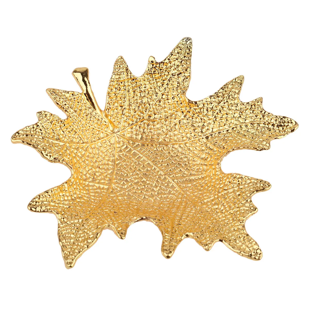1Pcs Mini Jewelry Tray Ring Display Plate Maple Leaf Shape Trinket Storage Dish for Home Decor Gift Shape Tray Jewelry Plate