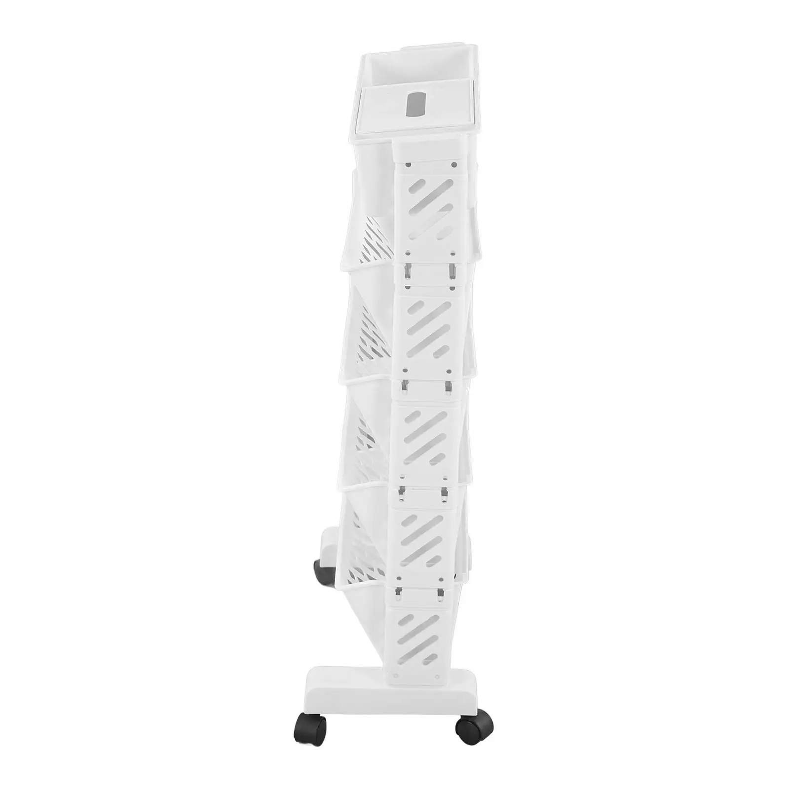 

Белый регулируемый органайзер для хранения, передвижная книжная полка