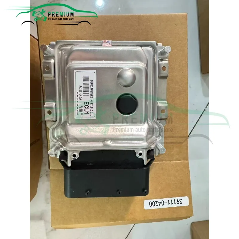 39111-04200  Brand New ECU1  ECU Engine Computer Board Electronic Control Unit  Fits For Hyundai ME17.9.11.1  3911104200
