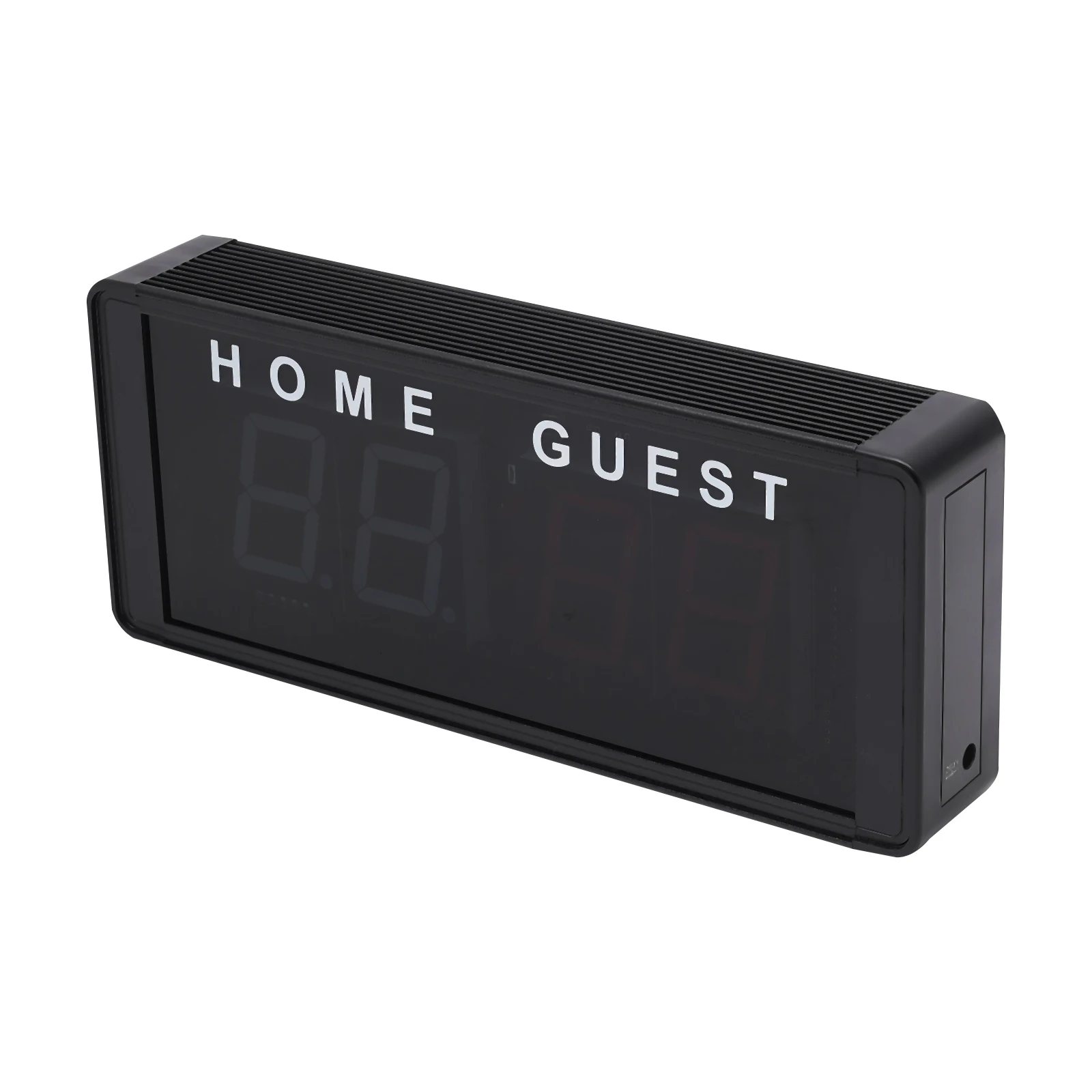 Moderne tragbare elektronische digitale Tischanzeigetafeln, LED-Anzeigetafel schwarz