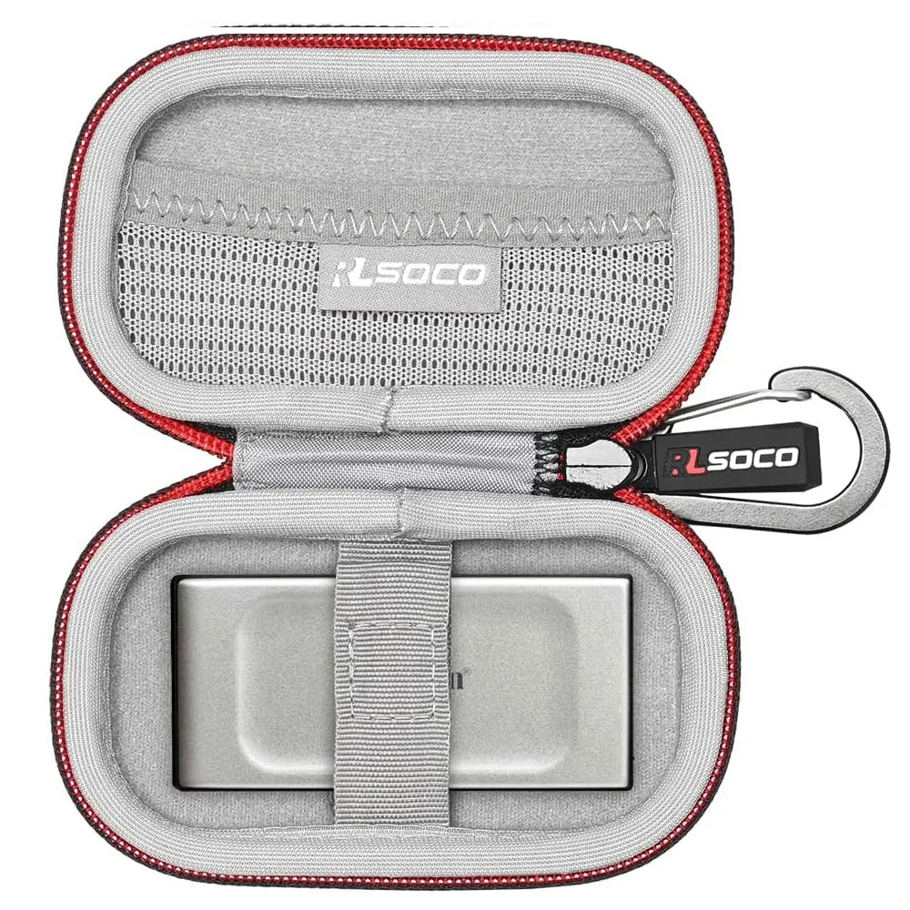 Estuche Rígido Portátil para Kingston XS1000 / XS2000 / XS1000R SSD 1TB/2TB/4TB/500 GB Unidad de Estado Sólido Externa de Alto Rendimiento