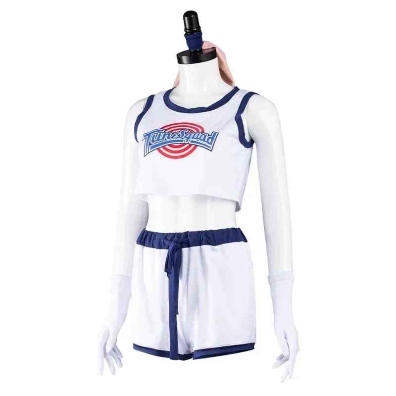 DY20Bear House AA Space Jam Lola Cosplay Fantasia Costume Disguise Adult Women Girls Reverse Bunny Suit Shirt New 2025 WKD00125