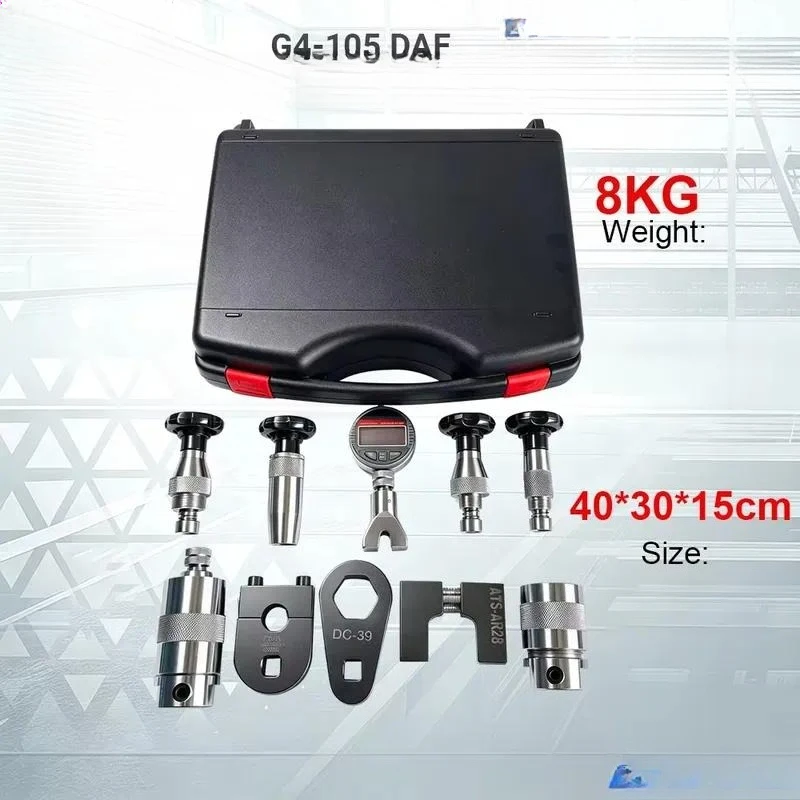 Series Injector Repair Tool G4-105 Common Rail Injector Disassembly Repair Kit (with Digital Instrument)