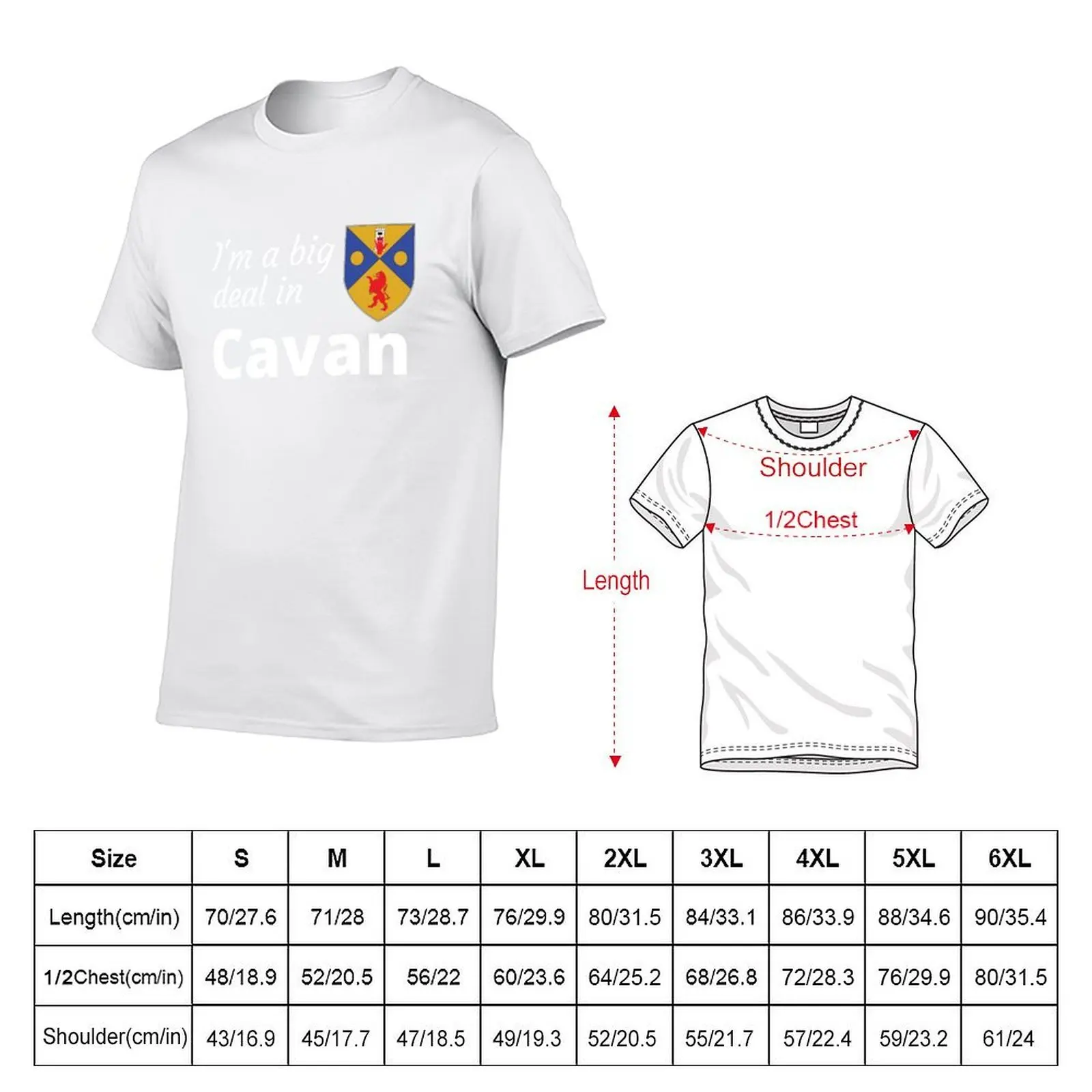 I'm a big deal in Cavan T-Shirt man tshirt t shirt for man 100 percent cotton T-Shirt