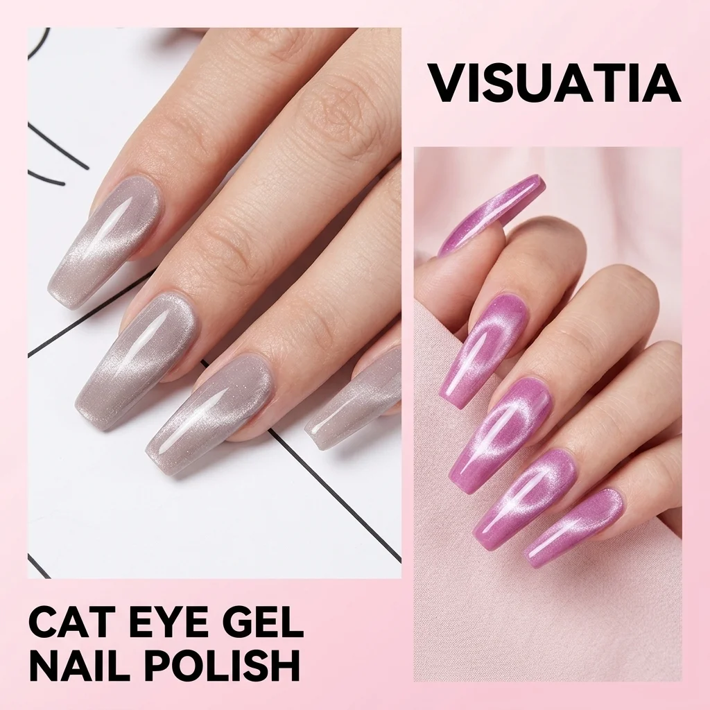 Esmalte de Uñas en Gel Efecto  - Nail Art Violet reseña y precio