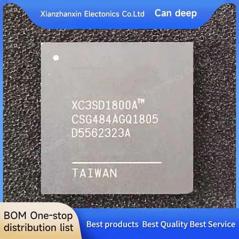 1pcs/lot XC3SD1800A-4CSG484 XC3SD1800A-CSG484 XC3SD1800A-CS484 XC3SD1800A BGA484 Embedded processor chip