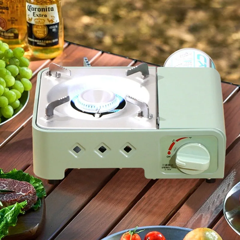 

Customized Color 2100W Portable Mini Gas Camping Stove Outdoor Barbecue Stove