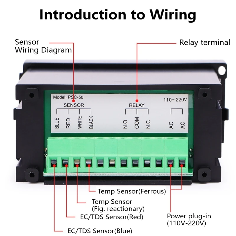 Industrial Online Conductivity Sanlinty Resistivity Controllers Analyzers TDS Tester Conductivity Meter