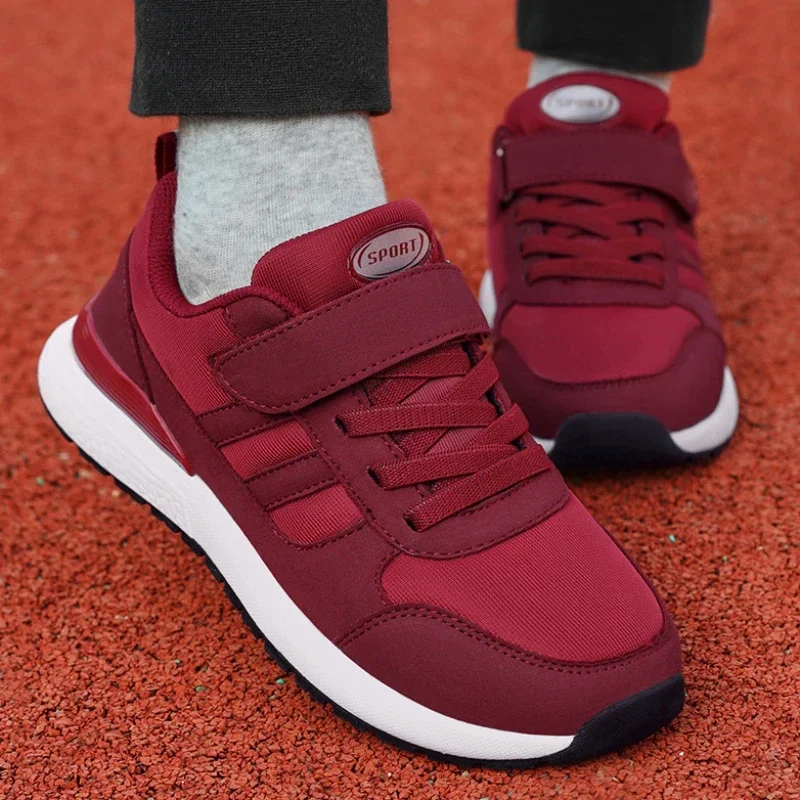 Fashion Women Sneakers Comfortable Women Shoes Anti-slip Elderly Shoes Velcro Ladies Vulcanized Shoes Soft Bottom Tenis De Mujer