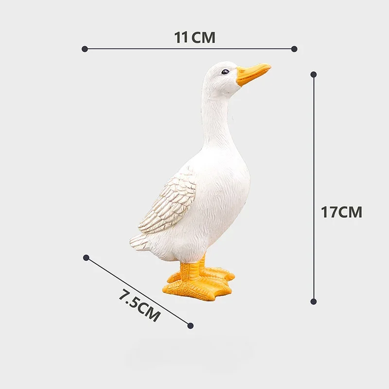 Outdoor Simulation of Drinking Water Duck Resin Ornaments Pool Fish Pond Waterscape Decoration Layout view 5