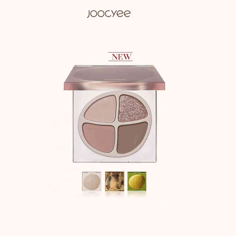 Joocyee ใหม่ Nude Vintage Rewind Multi-สี Eye Shadow Palette 4สี Matte Shimmer Glitter ผู้หญิงความงามเครื่องสำอางแต่งหน้า