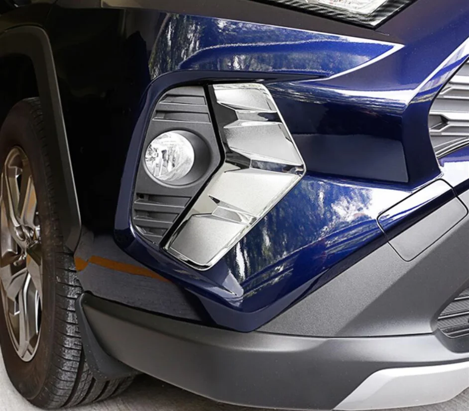

Для TOYOTA RAV4 RAV 4 XA50 2019-2022 2023 2024 Автомобильные передние противотуманные фары, декоративное кольцо, накладка на внешнюю фару