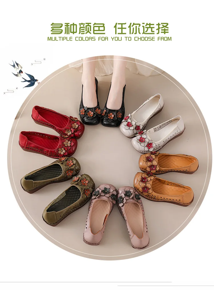 2025 Sommer Neue Damen-Mesh-Sandalen aus Rindsleder – Modische Mutter-Schuhe mit weicher Rindersehnen-Sohle und rutschfester Keilabsatz – Detail 2