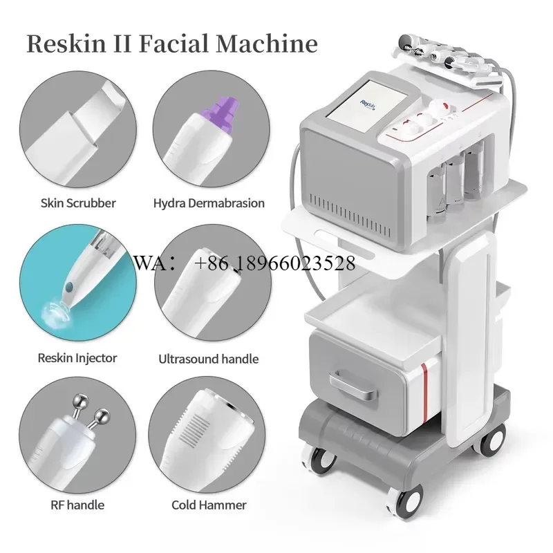 WMWMNU Upgraded Korean Cooling Care Face Lifting Beauty Reskin Free Device for Home Use