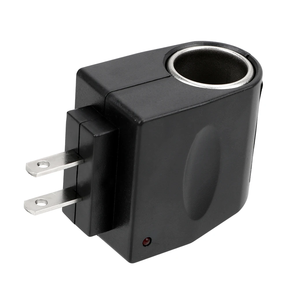 Auto Accessories EU US Plug Interior Parts Car Cigarette Lighter Adapter AC 220V To DC 12V Converter