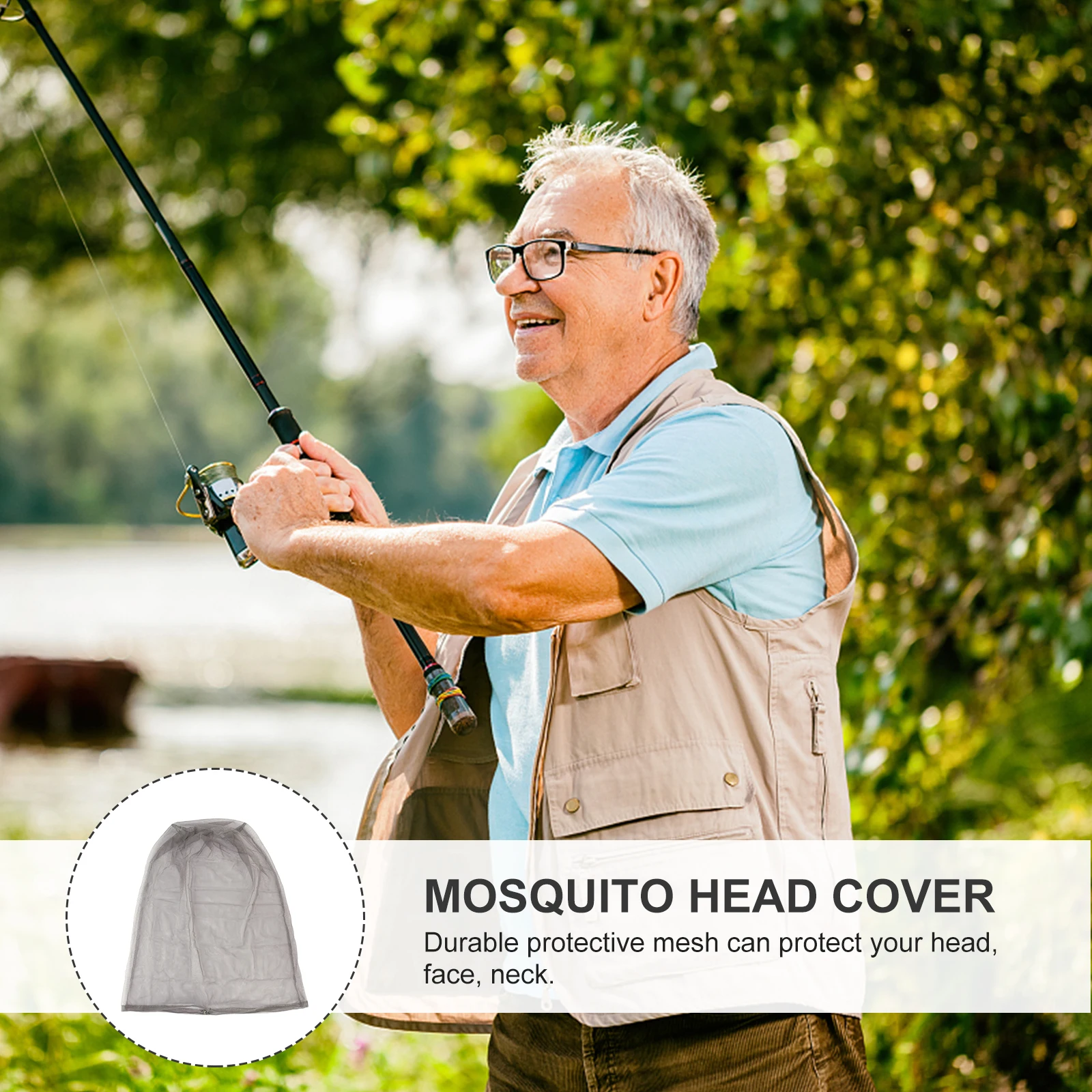 

Beekeeping Cap Comprehensive Protection Generous Round Brim Easy Fold Pack Convenient Jungle Holiday Bee Net Hat
