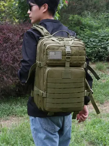 Climbing Outdoor Camouflage Backpack Men Bag Sports Travel Backpack Men Tactical Backpack Large Capacity Men Bags
