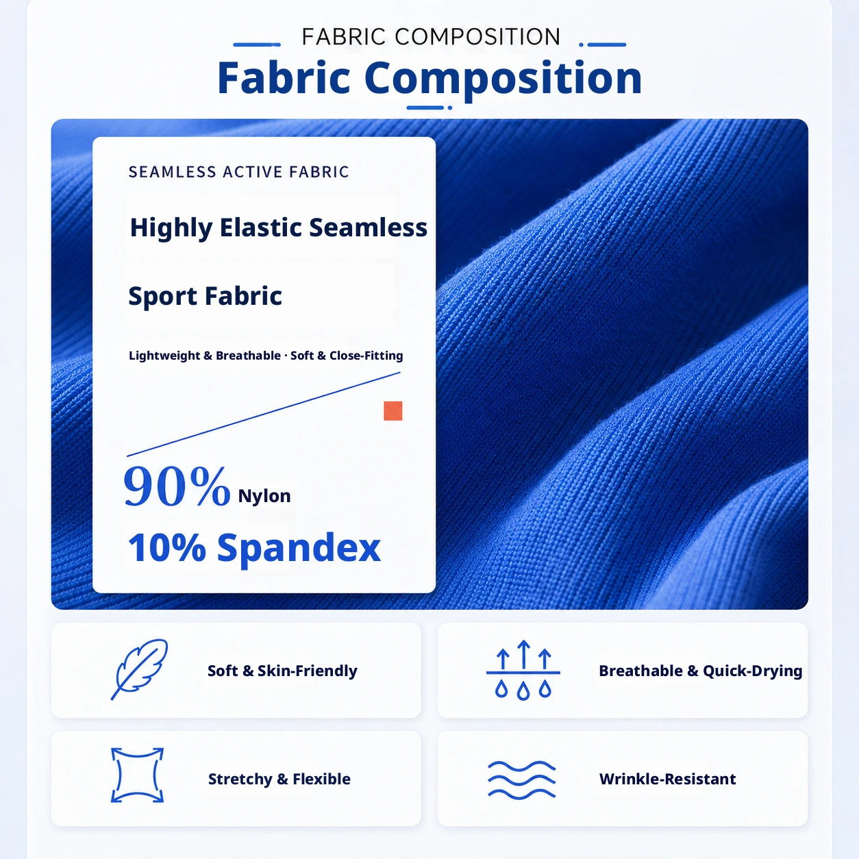 Denyf Damen-Yoga-Set mit dünnen Trägern, rundem Halsausschnitt, nahtlosem Design, herausnehmbaren Einlagen, Sport-BH und Shorts für Fitness-Training. – Detail 7