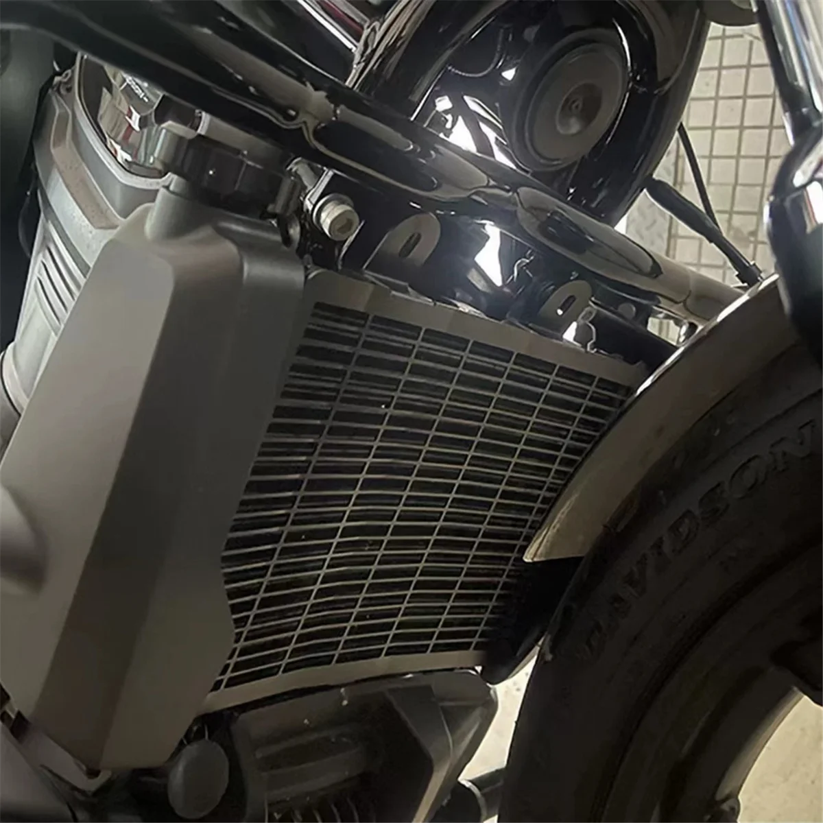 Pelindung Penutup Kisi Radiator Sepeda Motor untuk Aksesori Nightster 975 2022-2023