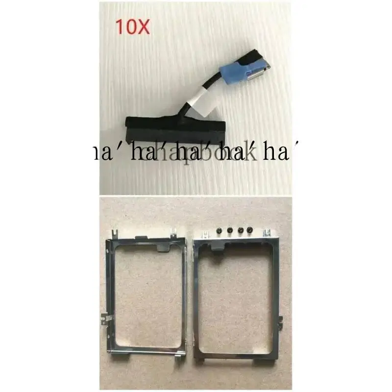 

10set for Latitude E5450 Hard Drive Caddy Frame Bracket Connector Cable (=)