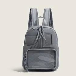 Ita Bag New Popular Trendy Transparent School Bag 2024 Simple Solid Teenage Display Backapcks All Match Canvas Rucksack Bolsas