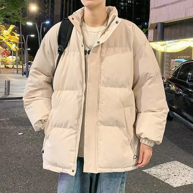 Thickened Cotton-padded Clothes Men's Winter Loose New Casual Cotton-padded Jackets Warm Couples