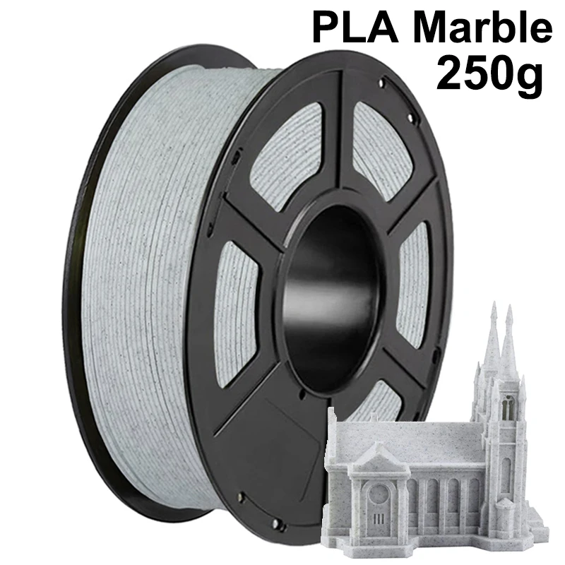 250 جرام 500 جرام 1 كجم PLA رخام خيوط طابعة ثلاثية الأبعاد 1.75 مللي متر PLA رخام طباعة ثلاثية الأبعاد حجر مثل المواد #1