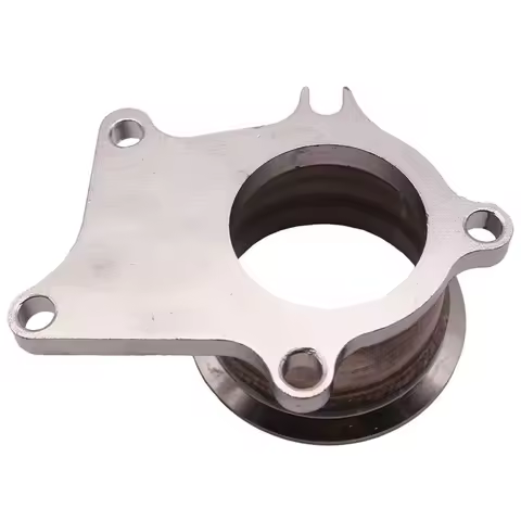 High-Performance T04E T3/T4 Turbo Manifold Flange Adapter 5 Bolt to 2.5" Stainless Steel