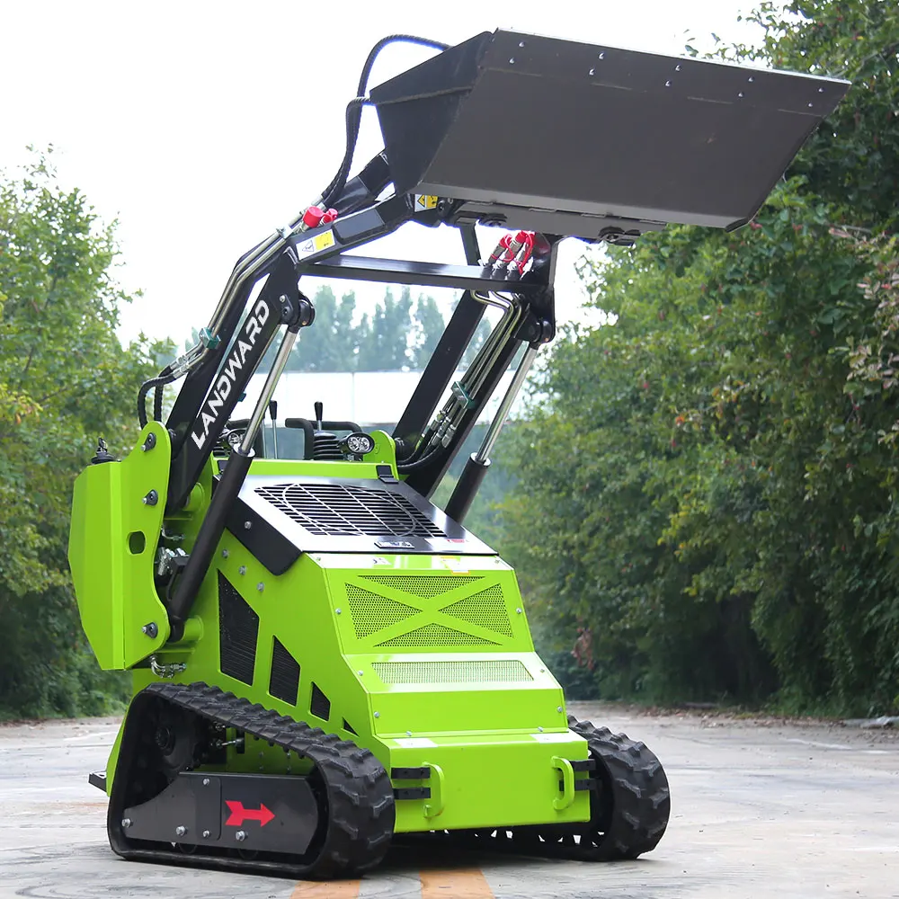 공장 판매 미니 스키드 스티어 로더 CE EPA 가정용 휠/크롤러 소형 로더 기계 신형 유압 스키드 스티어 로더 맞춤 제작