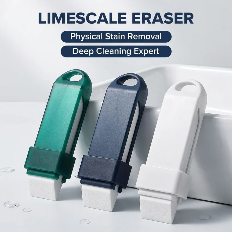 Kit de Limpieza para el Hogar, Quitamanchas, Limpiador de Grifos de Cocina, Limpiador de Vidrio para Baño, Revelador de Color, Eliminador de Óxido, Reutilizable