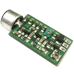 100MHz FM Transmitter Pickup Pick Up Module Mini Wireless Microphone Wireless Audio Transmitter FM Emission Core Board V4.0