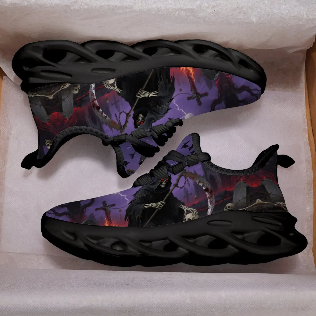 

Casual Shoes ﻿for Halloween Kids Sports Shoes Boys Children Athletic Sneakers Lightweight Running Basketball Tennis Outdoor