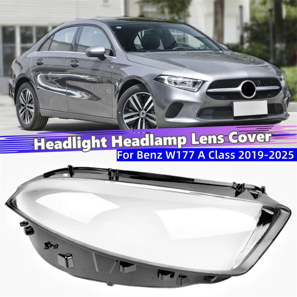 

For Mercedes Benz W177 A Class A180 A200L 2019 2020 2021 2022 2023 2024 2025 Car Interior Spare Parts Headlights Lights Glass