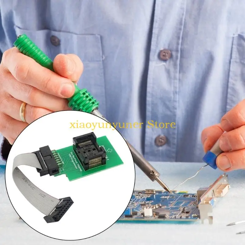 P9JB Efficient ADP_F48_EX-1 Adapter For T48 (TL866-3G) Programmer Enhances Chip Programming Stability And Speed