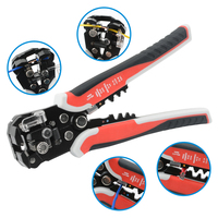 Multifunctional Wire Stripper Crimping Pliers Cable Clippers Adjustable Automatic Wire Stripper Electrician Terminal Hand Tool