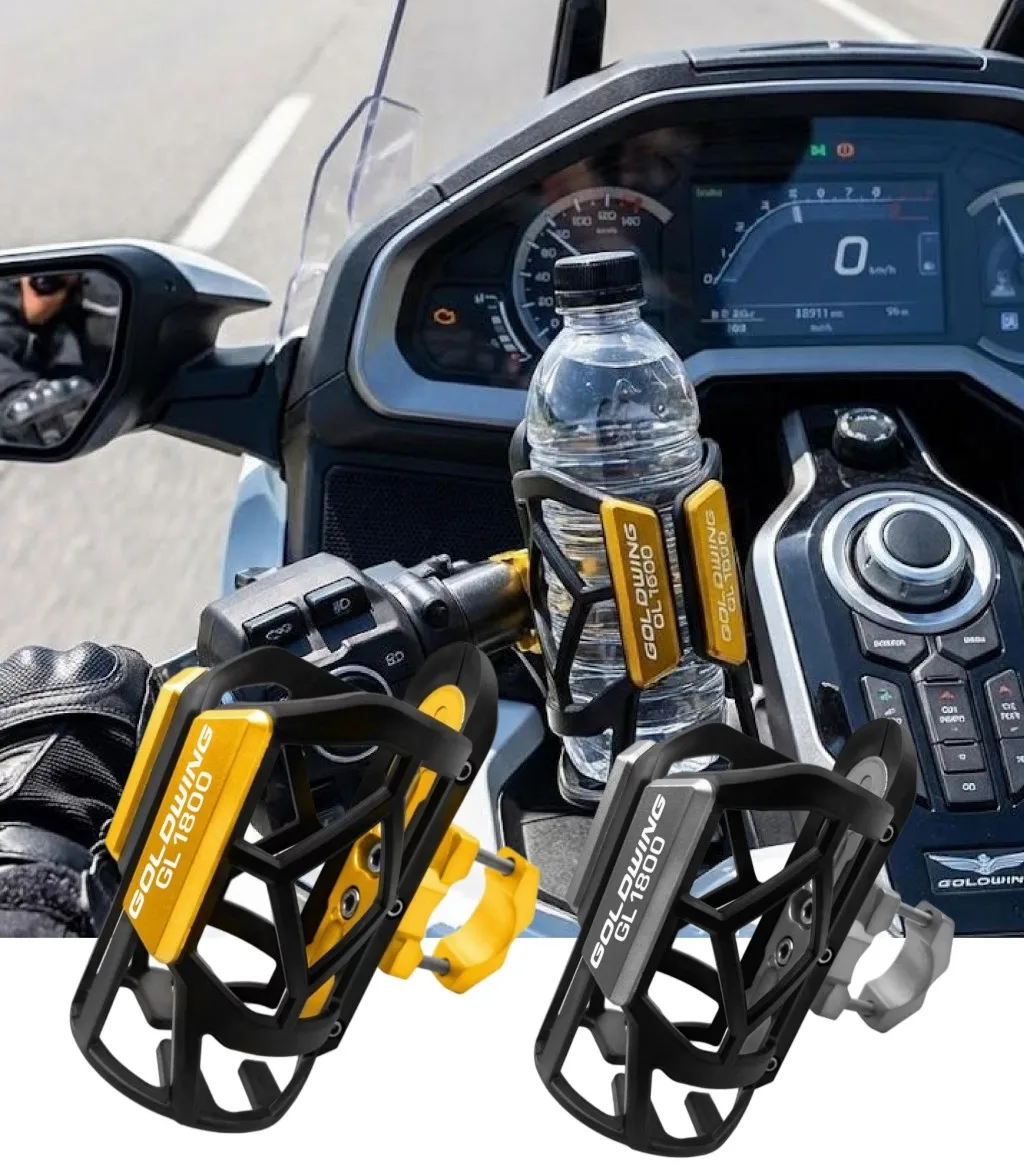 

Motorcycle water cup Holder For Honda Goldwing 1800 GL1800 2018 2019 2020 2021 2022 High quality Motorcycle water cup Holder