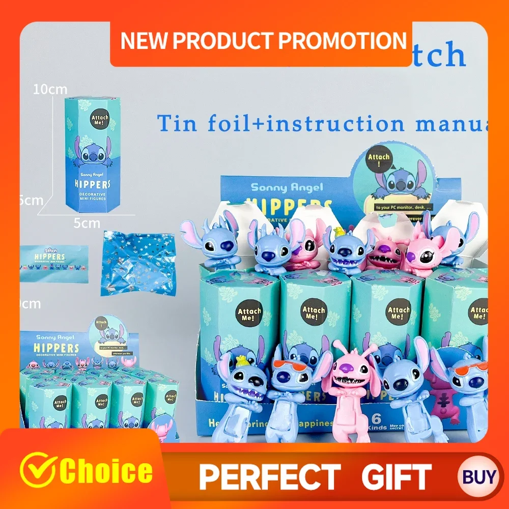 

Sonny Angel Lilo & Stitch Series Accessories Mini Anime Characters Accessories Fashion Games Children's Christmas Birthday Toy