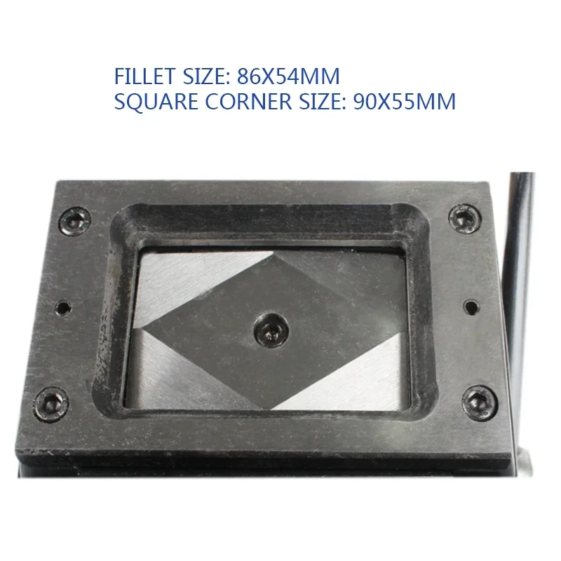 New Small Manual Heavy-Duty Right-Angle Round Corner Cutting Card Punching Machine PVC Card Cutting Machine Business Card Cuttin