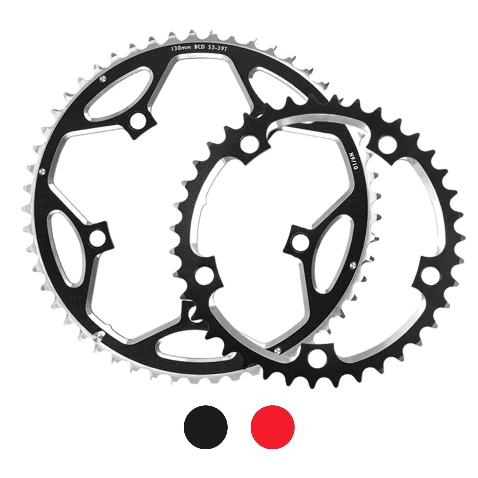 Chainring for Road Bike 39-53T 130mm BCD Chainring 8-11 Speed Bike Tools