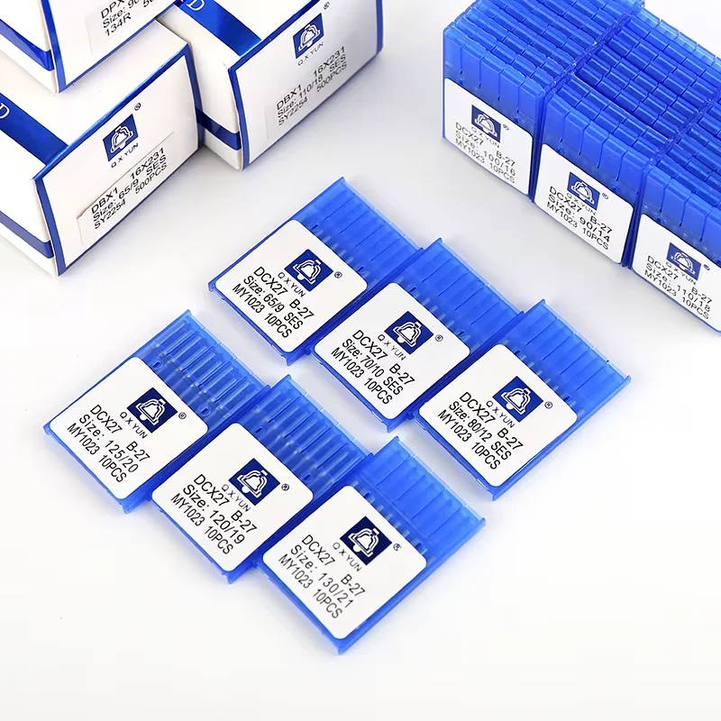 100pcs DCX27  B27  MY1023 QXYUN sewing needles accessory for Pegasus Siruba industrial sewing machine