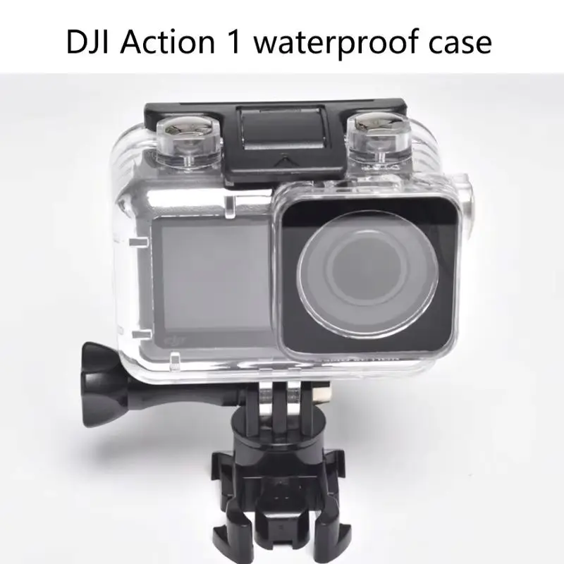Waterproof Case /Box For DJI Osmo Action 1 Waterproof SHell Action Camera Accessories Protect Housing/Box/Diving Frame Cap