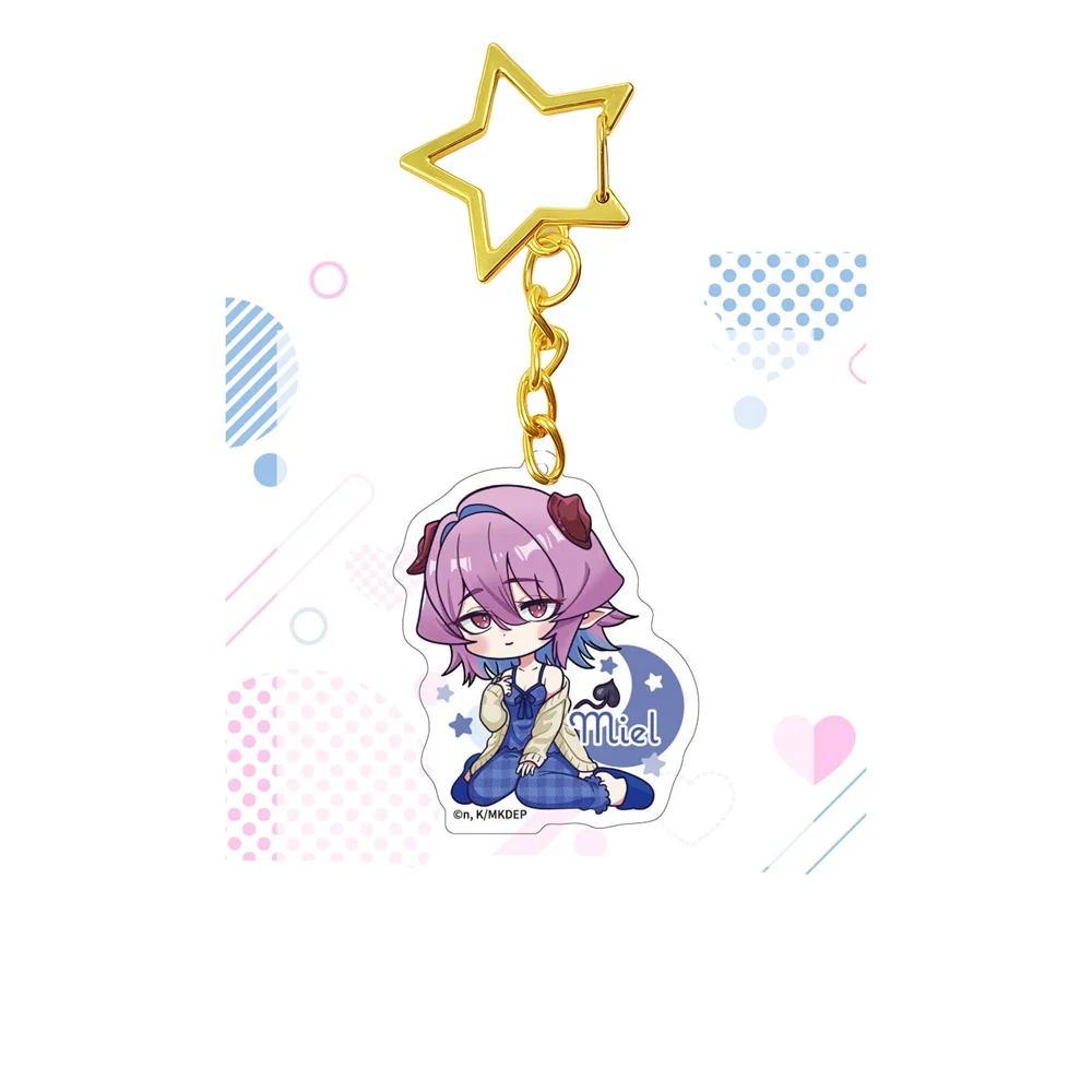 6CM Anime Mistress Kanan Is Devilishly Easy Acrylic Keychain Stand Model Ornament Accessories Goods Christmas Gifts