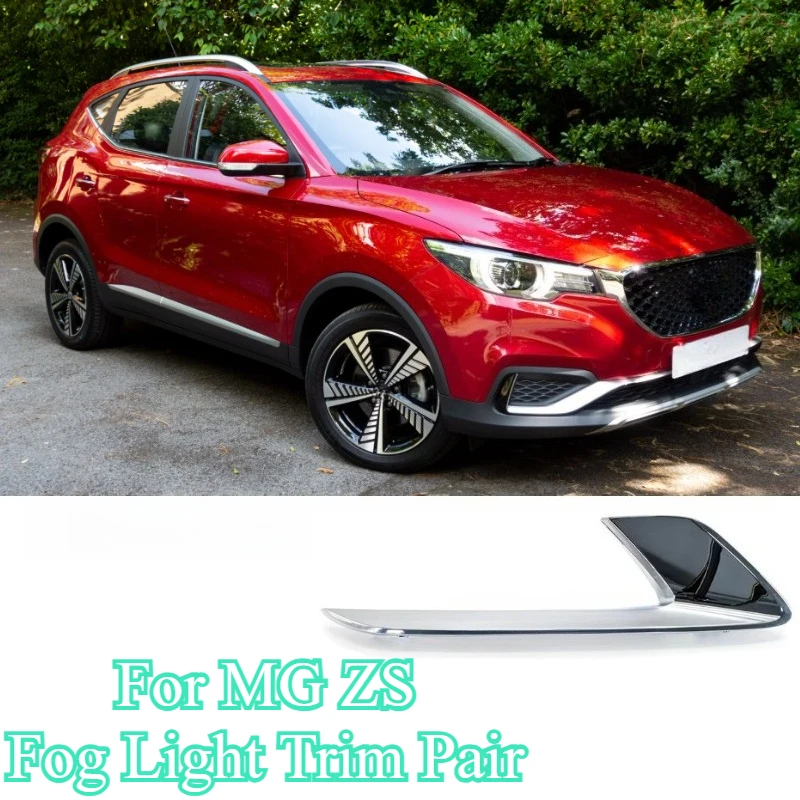 

For MG ZS Fog Light Trim Pair 10320509 10320510 Decorative Grille Cover Left Right for MG ZS 2020-2024 OE Style Easy Install