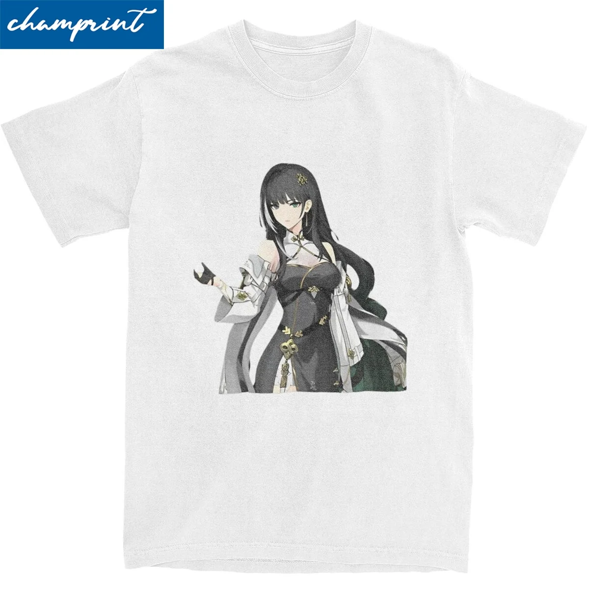 Kawaii волнистые Аниме футболки для мужчин 100% хлопок короткий рукав круглый вырез летняя футболка