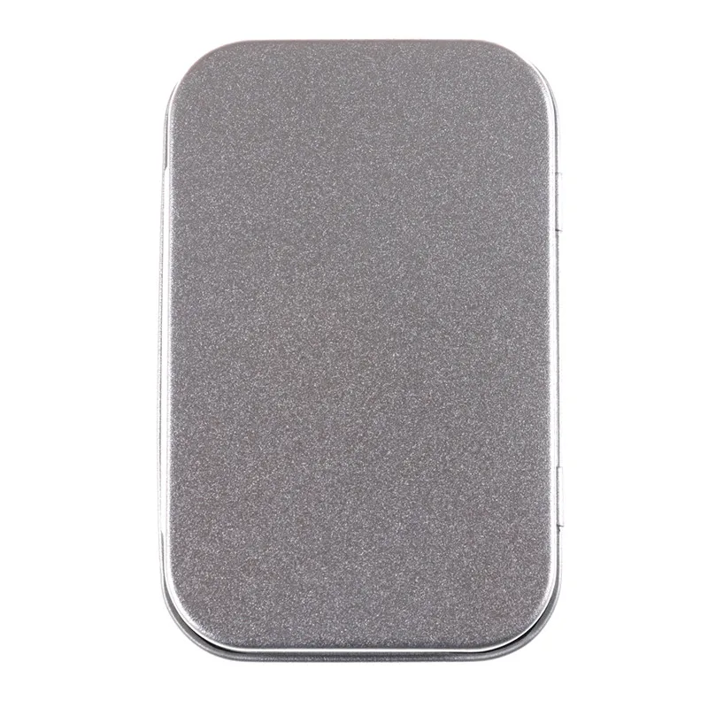 95*60*20mm Metal Tin Flip Storage Box Case Organizer For Coin Candy Keys